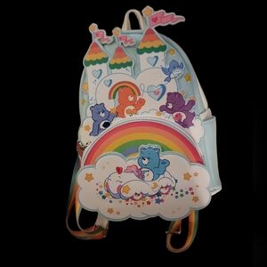 Carebears 40th Anniversary Loungefly Bag & Matching Wallet New with Tags